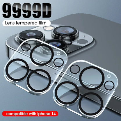 4/1PCS HD Back Camera Tempered Glass For iPhone 13Mini 13 14 15 16 17 Pro Max Rear Len Screen Protectors Anti-scratch Glass…