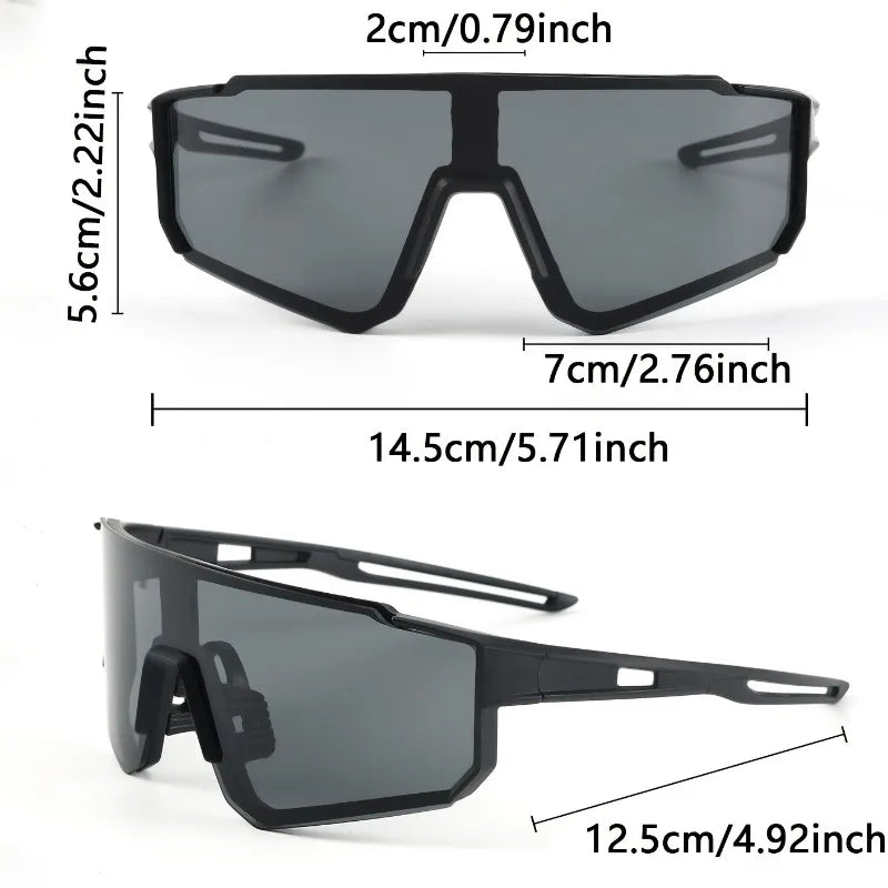 1pc Men'S Large Frame Fashion Glasses Lightweight & Durable for Daily Life & Activities Casual Style Ordinary Decorative Gla…