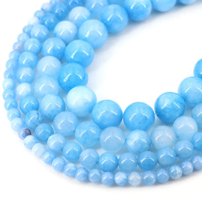 Natural Stone Beads Blue Tiger Eye Crystal Amethyst Rose Quartz Gemstone Bead for Jewelry Making Bracelet Necklace 4/6/8/10M…
