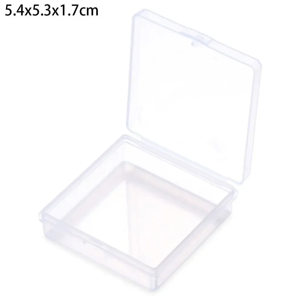 Multi-purpose Clear Storage Case Rectangular Shape Storing Jewelry Headband Small Thing Container Student Stationery Storage…
