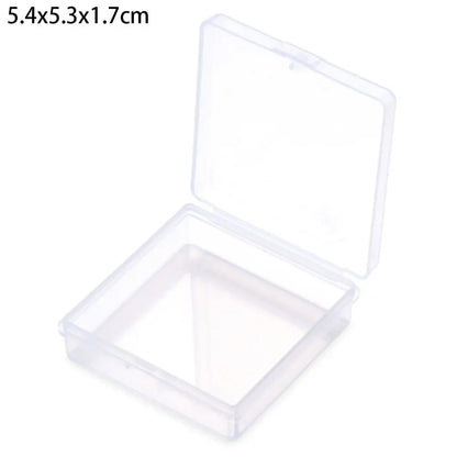Multi-purpose Clear Storage Case Rectangular Shape Storing Jewelry Headband Small Thing Container Student Stationery Storage…