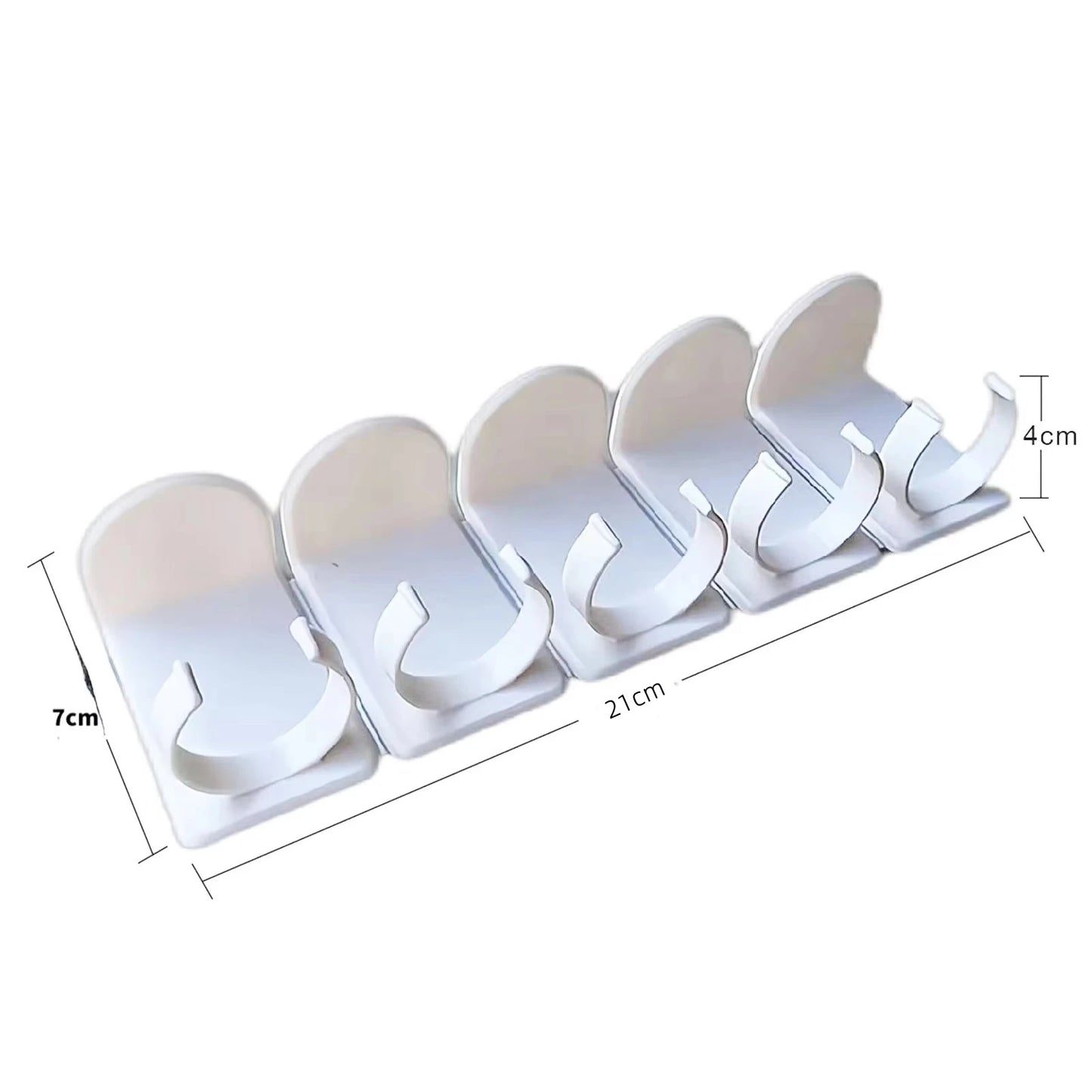 Wall Mounted Spice Bottle Storage Rack Kitchen Seasoning Holder Adhesive Plastic Clip Cabinet Door Spice Jar/Cosmetic Dispen…
