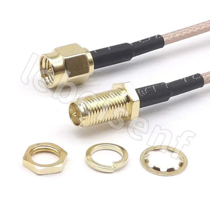 Antenna Extension Cable SMA-JK SMA Male to Female Inner Screw Inner Hole to Outer Screw Inner Needle RG316 Adapter Cable 1 -…