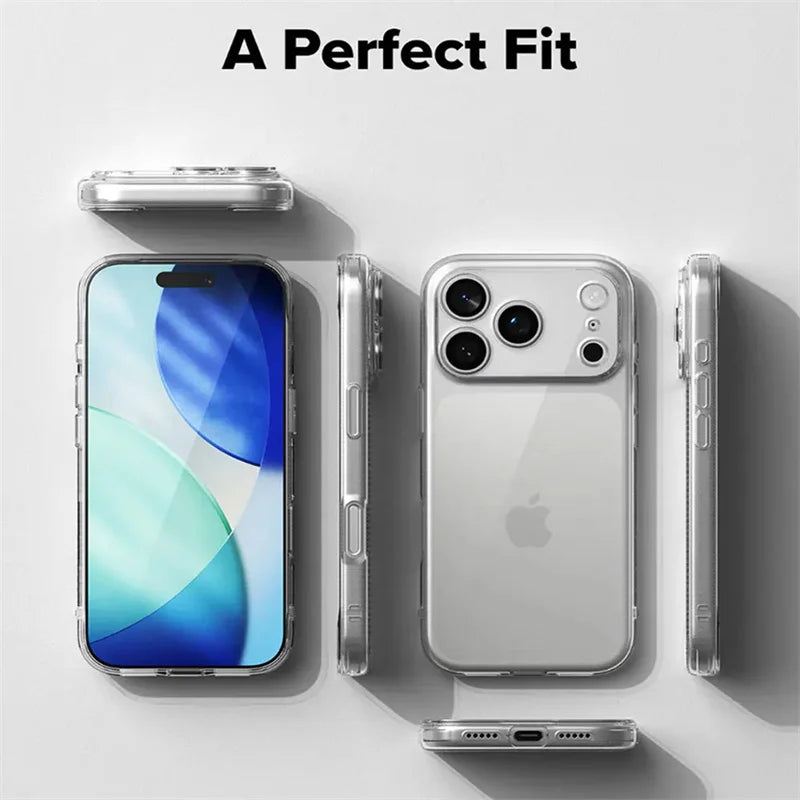 Ultra Thin Clear TPU Phone Cases For iPhone 17 16 15 14 13 12 11 Pro Max Plus 17 Air 16E XR XS Max Transparent Silicone Cove…