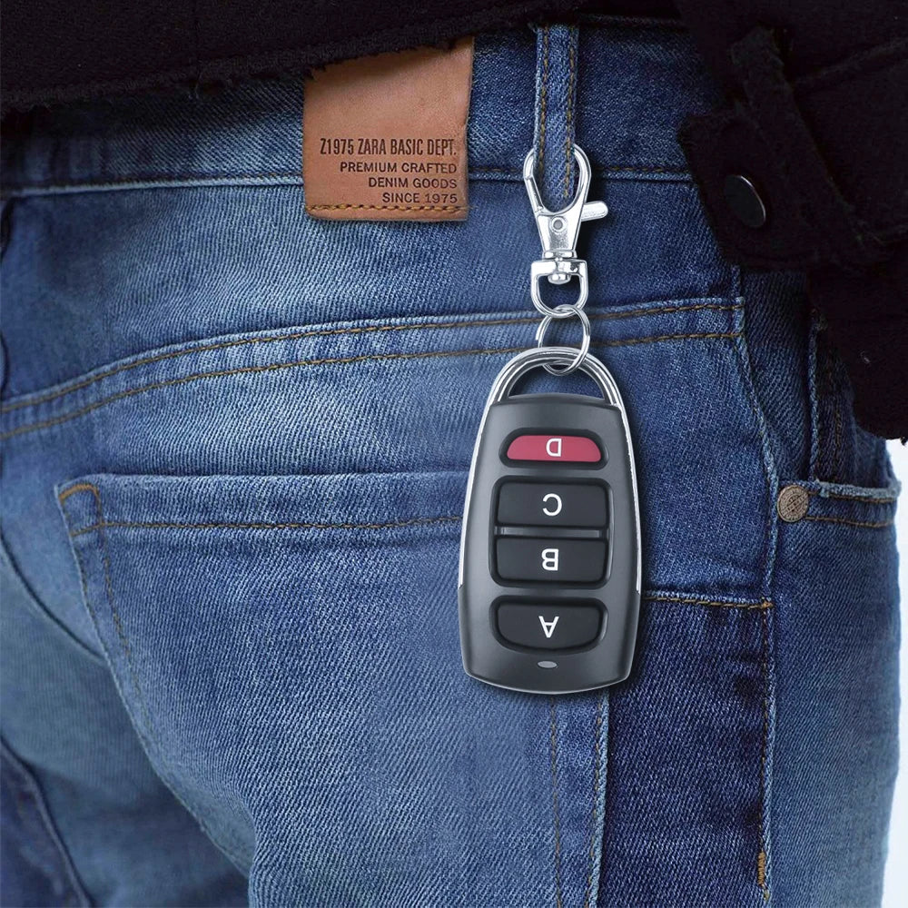 Wireless RF 433mhz Remote Control Copy Code Garage Door Gate Duplicator 433 Mhz Key Remote Opener - image 5