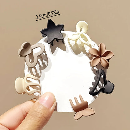 5/10/20/30pcs Beige Mixed Pack Small Clips, Cute Girl Accessories - Perfect for Daily Use, Special Occasions, or Travel Gift…