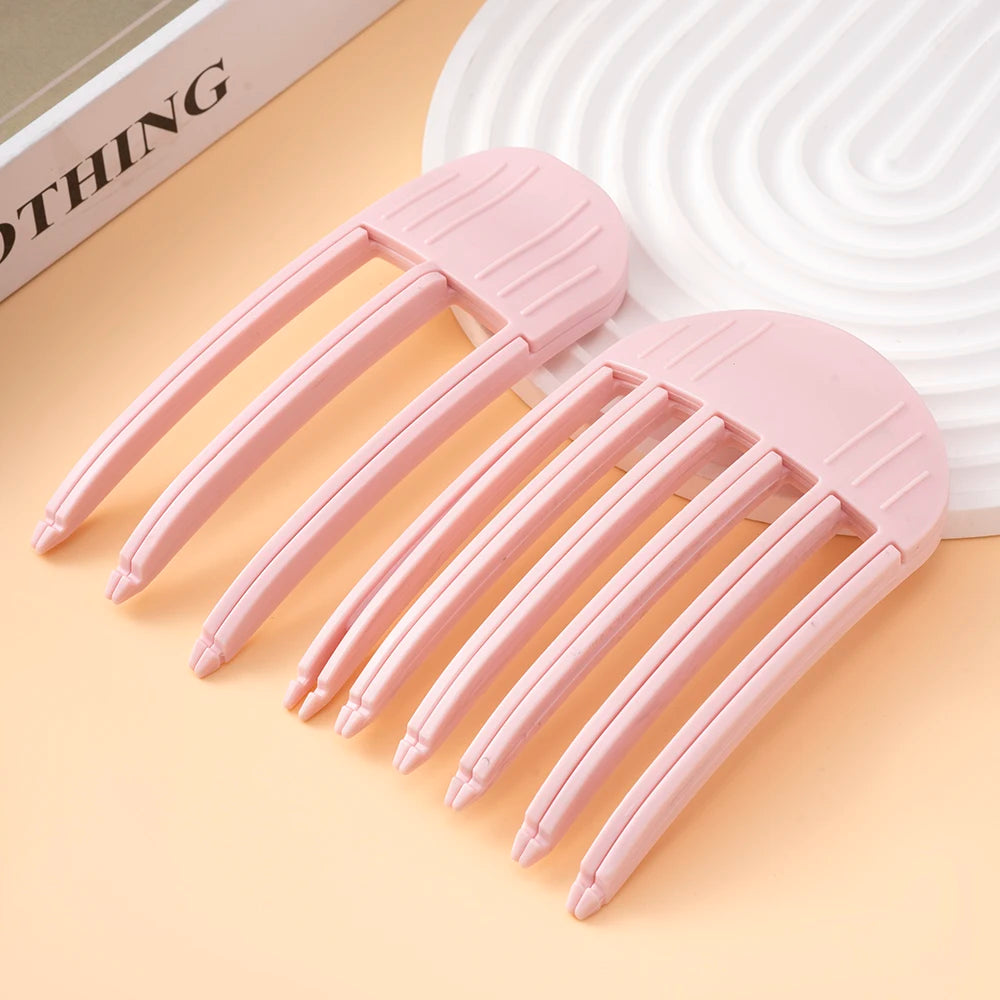 Fluffy Hairpin Curling Bangs Clips Hair Roots Volumizing Hair Clips Women Curling Fixed Shape Clips Fashion Volume Hair Roll…