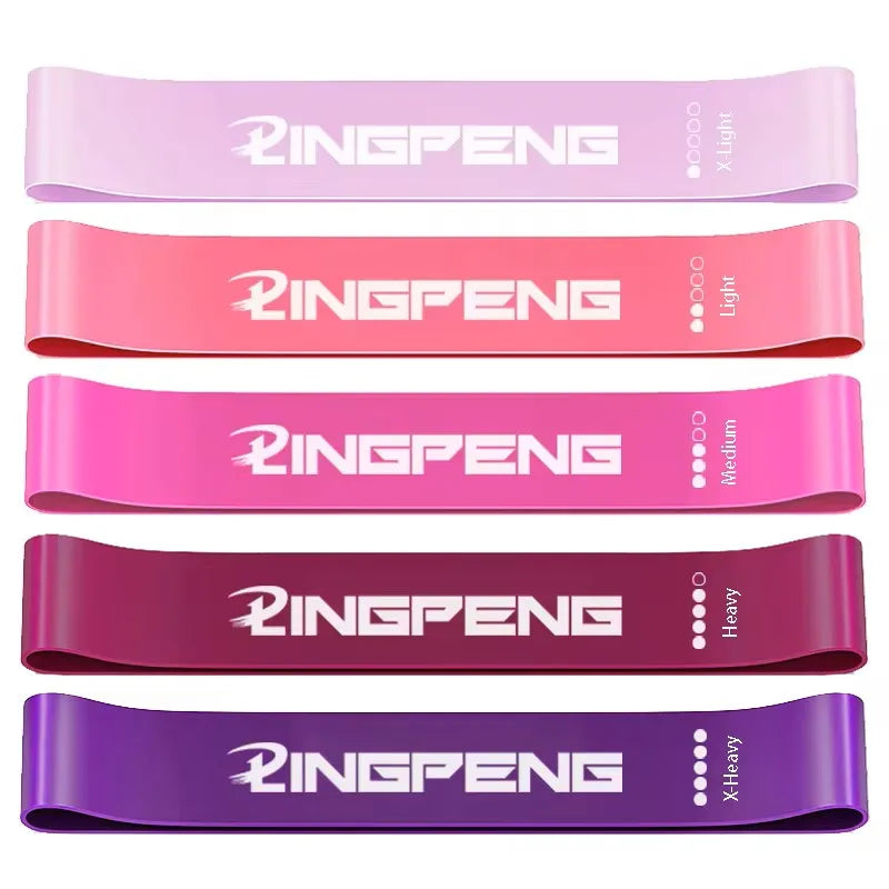 Different Resistance Bands Yoga Band Fitness Exercise Training Hip Tension Band Leg Squat Dance Elastic Loop Stretch Band -…