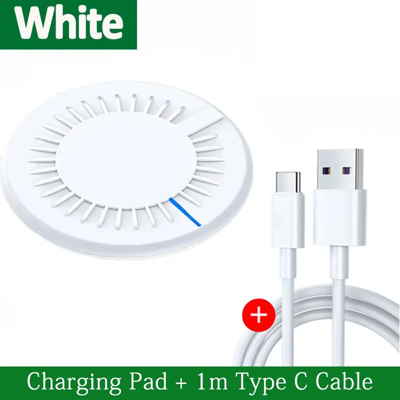 100W Fast Wireless Charger Pad For iPhone 15 14 13 12 X Pro Max 8 Samsung Galaxy S23 Xiaomi Wireless Charging Station Charge…
