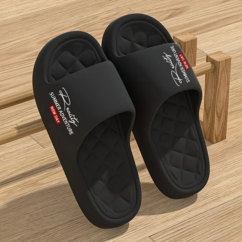 Summer innovative design EVA men's shoes, soft and lightweight home slippers, suitable for indoor and outdoor leisure activi…