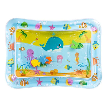Baby Water Play Mat Inflatable Cushion PVC Infant Tummy Time Toddler Water Pad For Kids Early Education Developing Activity…