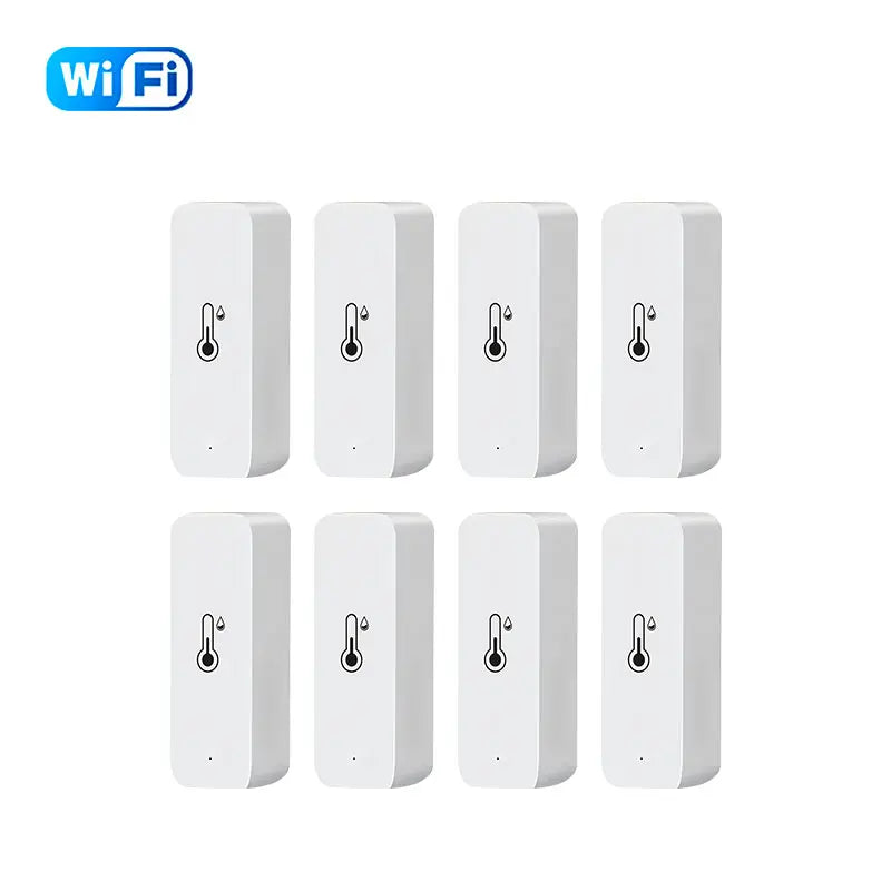 Tuya Wifi/Zigbee Temperature And Humidity Sensor Indoor Thermometer Smart Life Control For Home Work With Alexa Google Assis…