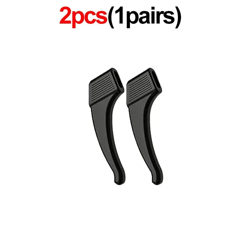 2/40pcs Silicone Ear Hook Anti-slip Glasses Leg Ear Sleeve Bracket Fastener Sunglasses Accessories Grip Anti-fall Eyewear Ho…