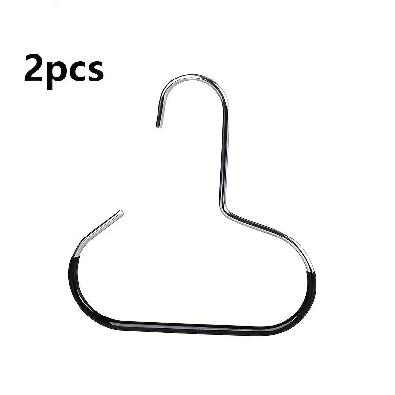 1/2/5pcsVersatile Manganese Steel Round Hook - Perfect for Hats, Ties, Scarves & Bags, Strong Load-Bearing, Non-Deformable -…