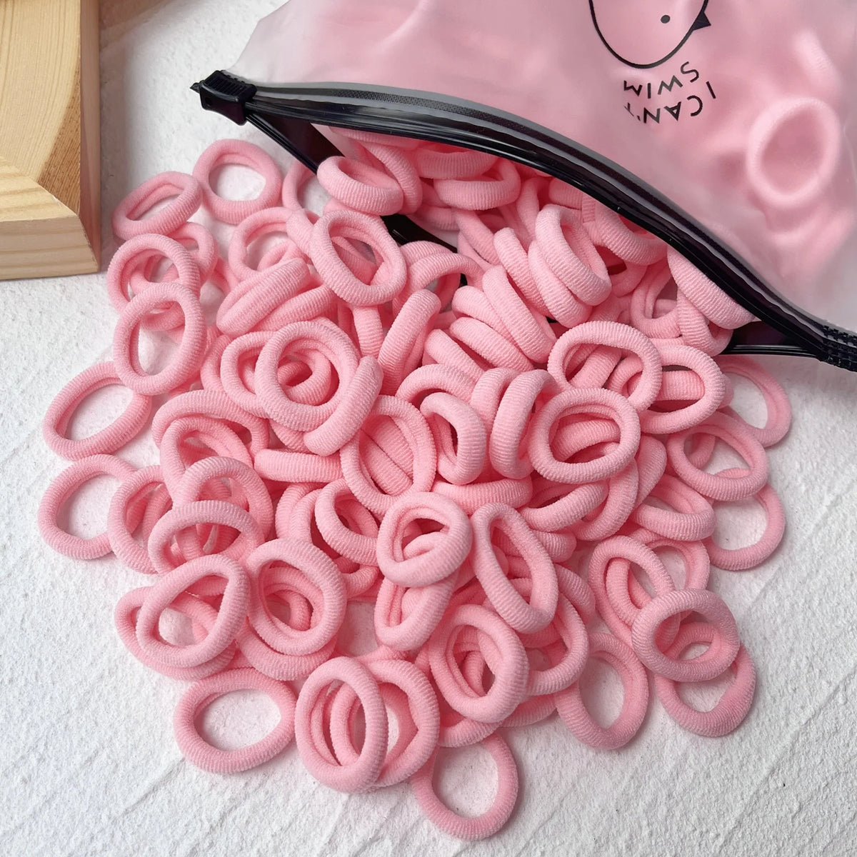 20/50pcs Kids Elastic Hair Bands Girls Sweets Scrunchie Rubber Band for Children Hair Ties Clips Headband Baby Hair Accessor…