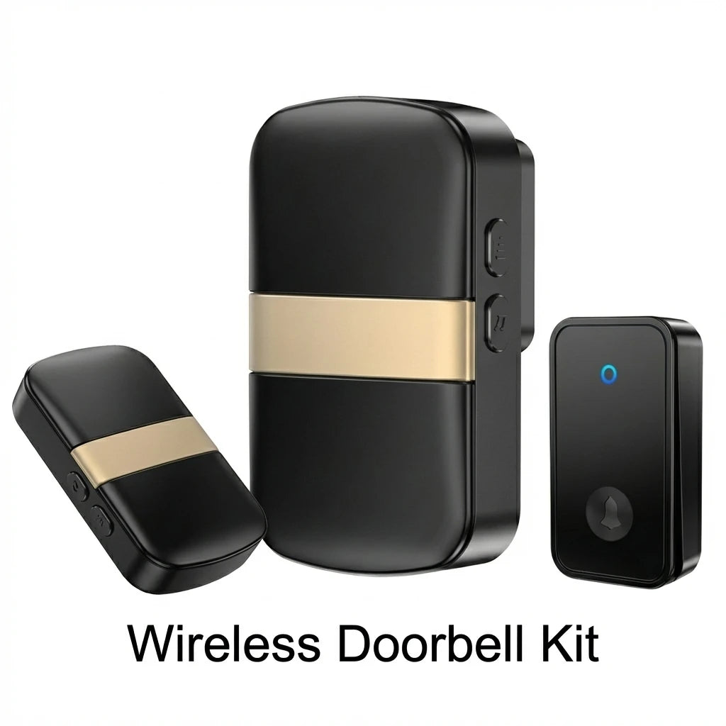Battery Powered Wireless Smart Doorbell, 300M Remote Home Welcome Bell with 60 Chimes, No Socket Needed - image 5