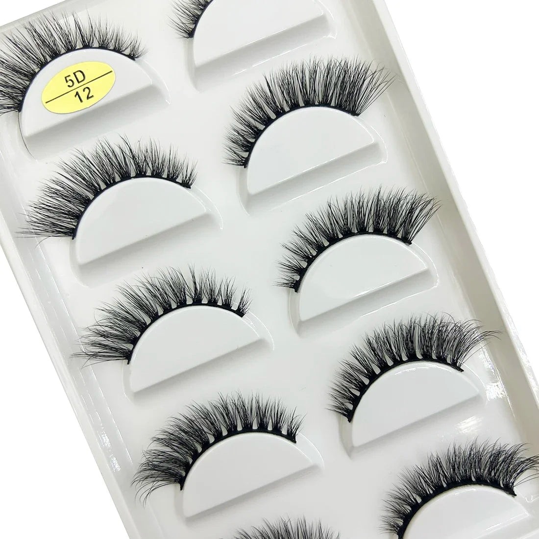 Natural 3D Mink False Eyelashes, Soft Wispy, Fluffy Eye Faux Lashes, Make Up Eyelash, Beauty Cat Cilios, 5 Pairs, 15 Styles…