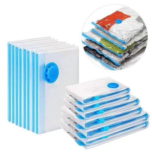 1/3/5PCS Vacuum Bag and Pump Cover for Clothes Storing Large Plastic Compression Empty Bag Travel Accessories Storage Contai…