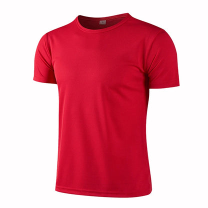 Men Women Quick Dry Short Sleeve Sport T Shirt Gym Jerseys Fitness Shirt Trainer Running T-Shirt Teenager Breathable Sportsw…