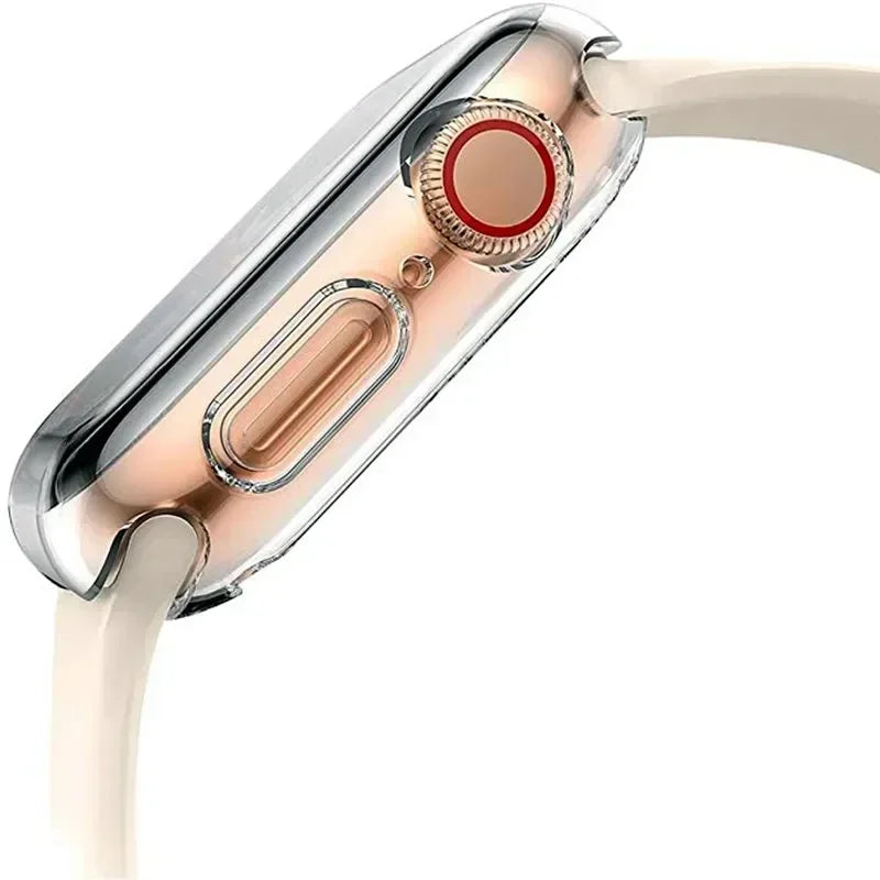 Soft TPU Screen Protector for Apple Watch 10 9 8 45mm 41mm 44mm 42mm 46mm 49mm Full Case Cover for IWatch Ultra 7 SE 6 5 4 3…