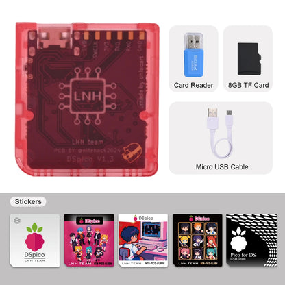 Chiscart DSpico Game Reader Cart Injection Molded Transparent Case with RP2040 MCU For NDS NDSL DSi 3DS Console - image 19