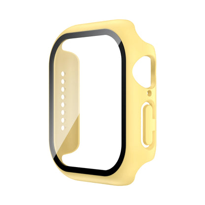 Tempered Glass+Case For Apple Watch 38mm 40mm 41mm 42mm 44mm 45mm 46mm Screen Protector Protective Cover iWatch 10 8 7 9 6 S…