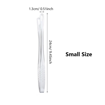 Long Stainless Steel Kitchen Tongs Non-Slip Heat Resistant BBQ Grill Tongs for Steak Seafood Buffet Salad Cooking Tools - im…