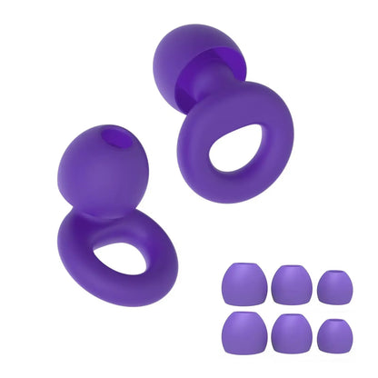 Silicone Earplugs for Swimming Sleep Noise Cancel Noise Reduction-Soundproof Reduce Disturbances -Quality Earplugs - image 8