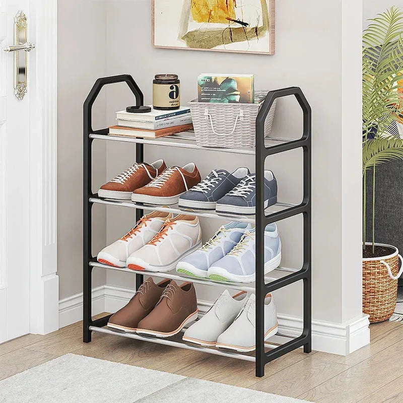 4 Floor Assembly Simple Creative Home Shoe Rack Dormitory Door Storage Rack Storage Shoe Multifunctional Cabinet Home Suppli…