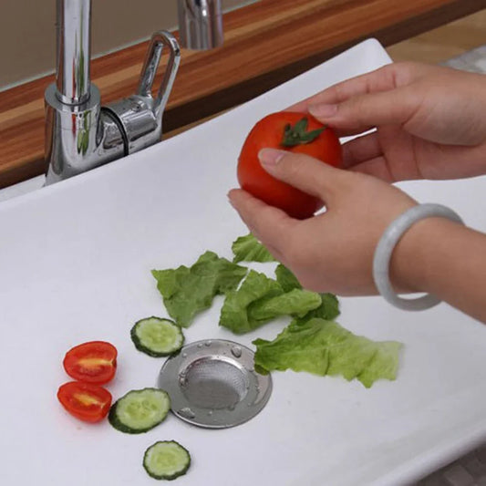 Stainless Steel Bathtub Hair Catcher Stopper Shower Drain Hole Filter Trap Kitchen Metal Sink Strainer Floor Drain - image 2