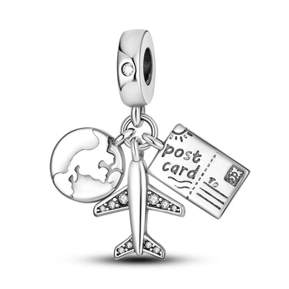 925 Sterling Silver Charms Beads Pendant Tree of Life Dog Elephant Love Heart Charm Fit Original Bracelet DIY Women Jewelry…