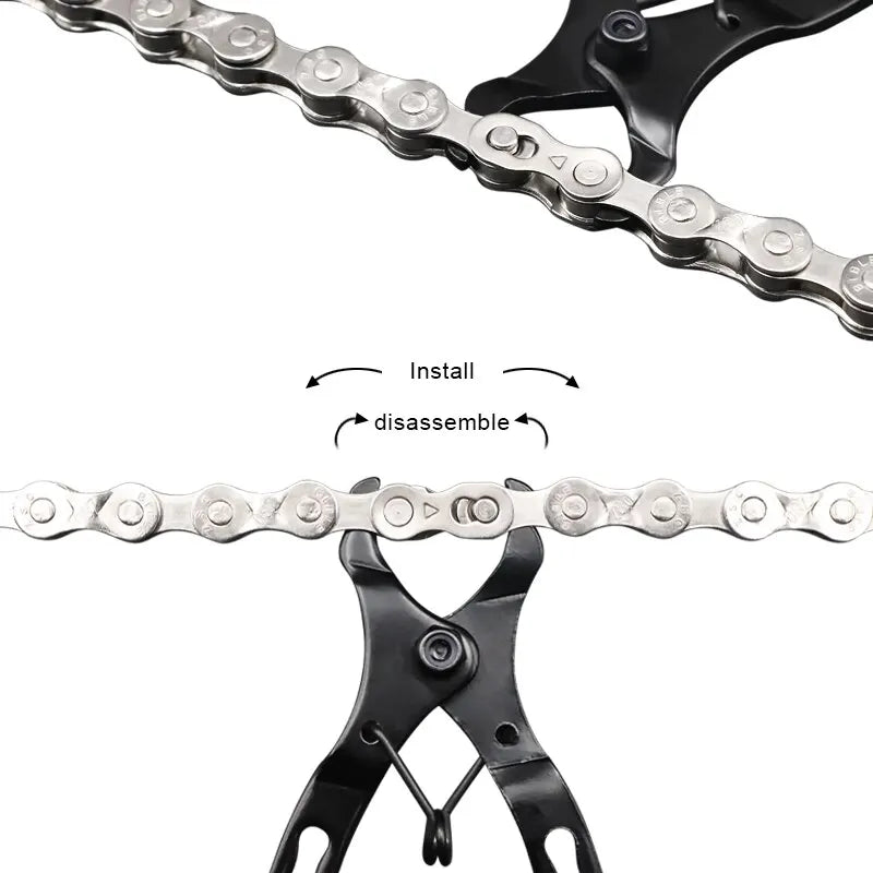 Bicycle Chain Buckle Pliers Mini MTB Bike Chain Quick Release Magic Link Clamp Removal Install Plier Road Cycling Repair Too…