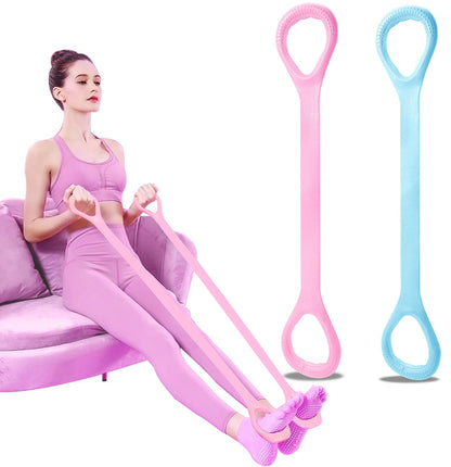 8 Fitness Workout Resistance Band Arm Back Shoulder Exercise Elastic Training Band Yoga Pilates Equipment - image 5