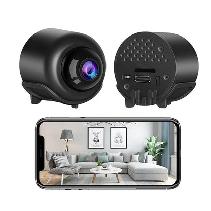 1080P HD Mini WiFi Camera Indoor Safety Security Surveillance Baby Monitor Night Vision Camcorder IP Cam Audio Video Recorde…