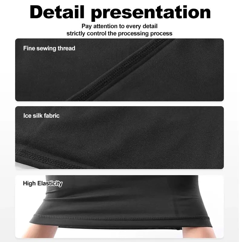 Cycling Face Mask Absorb Sweat Breathable Fishing Training Sport UV Face Scarf Neck Gaiter Summer Face Bandana - image 3