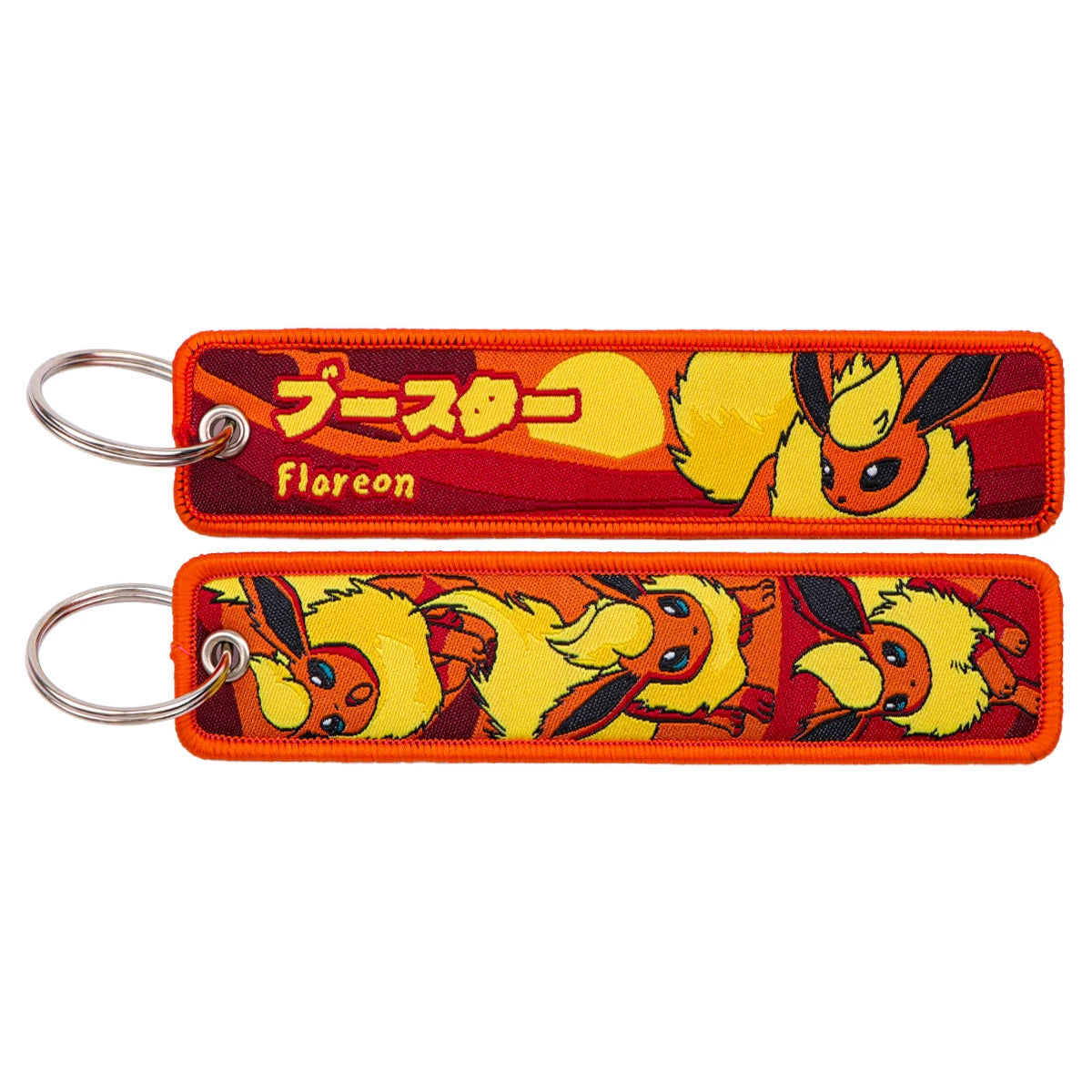 Japanese Anime Elf Monsters Keychain for Cars Backpack Key Holders Embroidery Keyrings Key Tag Jet Tag Accessories Gifts 1pc…