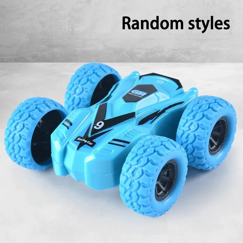 Children's Toy Car Fun Double-Sided Car Inertial Safety Anti-Collision Anti-Fall Kids Model Sliding Off-Road Vehicle - image…