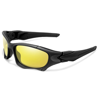 Polarized Fishing Sunglasses for Men Women Classic Camouflage Shades with UV Protection for Outdoor Driving Cycling Hiking -…
