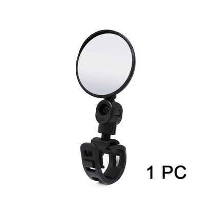 1/2PCS Bicycle Rearview Mirror 360 Degree Adjustable Rotatable Universal Cycling Handlebar Rear View Mirrors for MTB Road Bi…