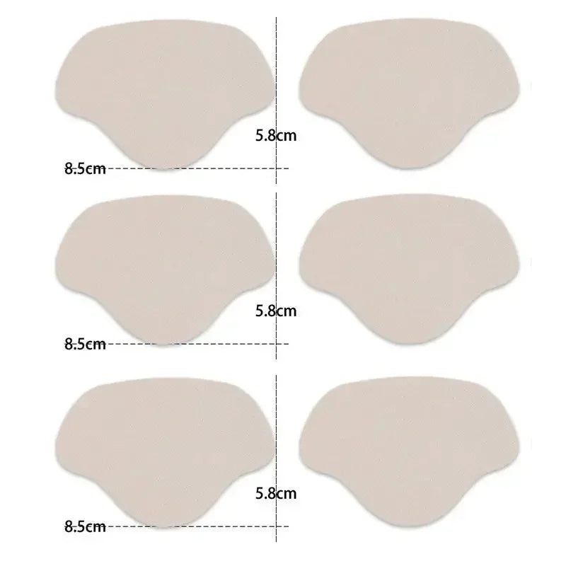 6pcs Sports Shoes Repair Stickers Suede Heel Protector Anti-Wear Repair Holes Self-adhesive Patches Insoles Pad Foot Care In…