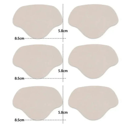 6pcs Sports Shoes Repair Stickers Suede Heel Protector Anti-Wear Repair Holes Self-adhesive Patches Insoles Pad Foot Care In…