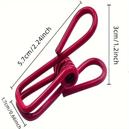 New Mini Bag Sealing Clip Kitchen Storage Food Snack Seal Sealing Bag Clips Portable Sealer Clamp Metal Tool Kitchen Accesso…