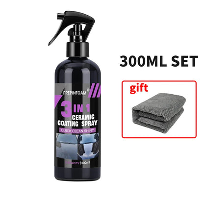 Ultimate Ceramic Coating Spray Coatin Nano Crystal Hydrophobic Layer Polishing Paint Coating Agent Polish Nanos Coatings - i…