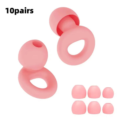 Silicone Earplugs for Swimming Sleep Noise Cancel Noise Reduction-Soundproof Reduce Disturbances -Quality Earplugs - image 21