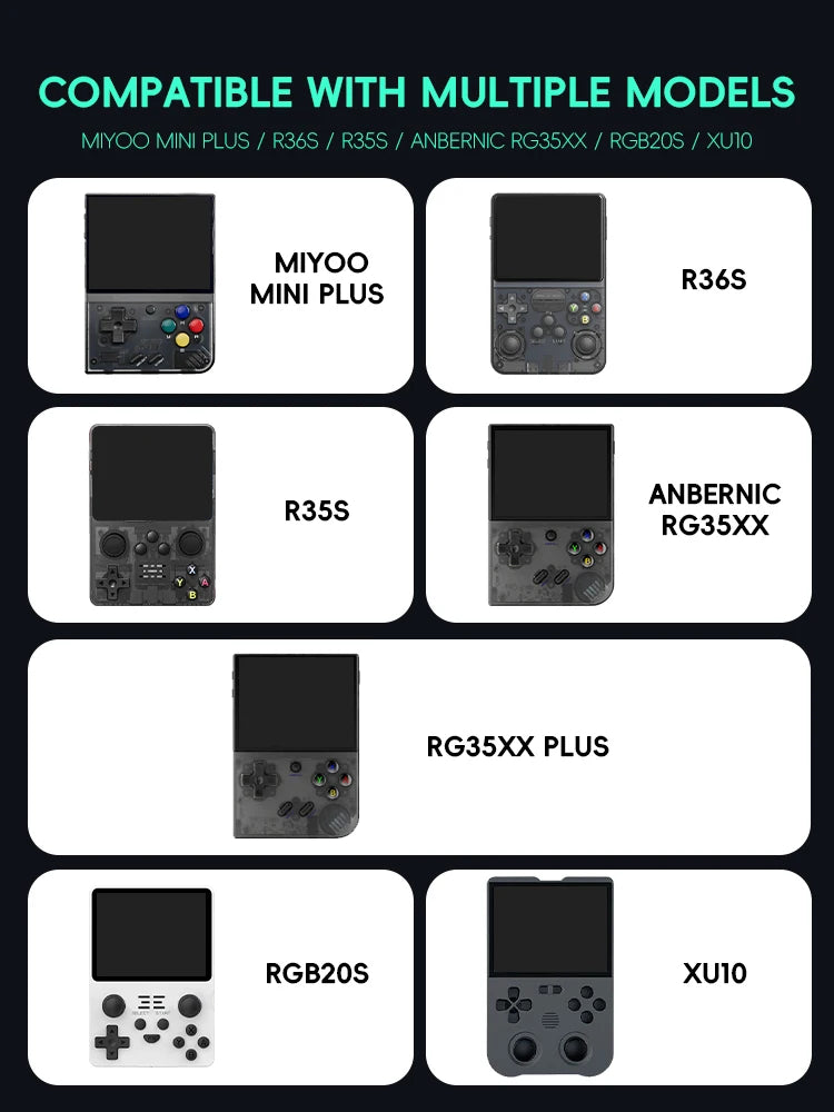 Data Frog for R36S Case Retro Video Game Bags EVA Cover Case for RG35XX R35S Miyoo Mini Plus Founded Protective Bag - image 2