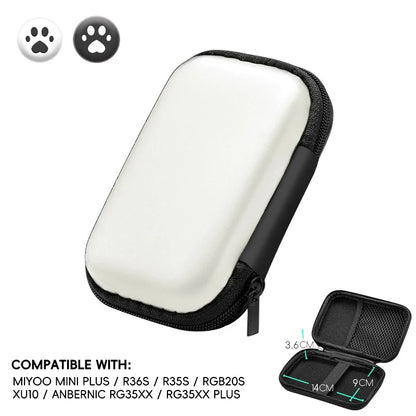 Data Frog for R36S Case Retro Video Game Bags EVA Cover Case for RG35XX R35S Miyoo Mini Plus Founded Protective Bag - image 9