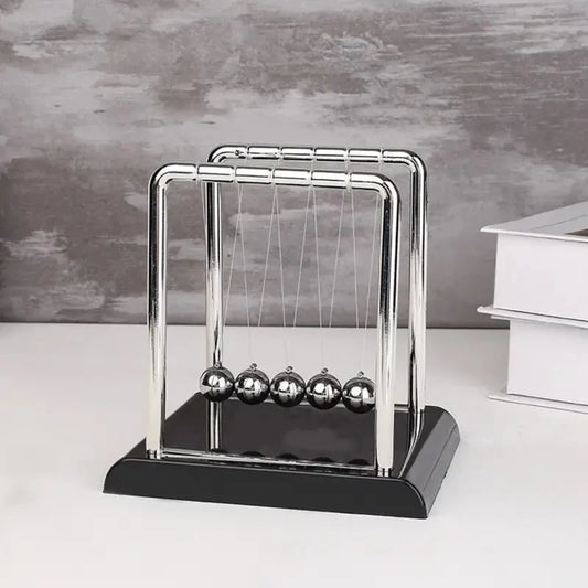 Newton's Cradle Balance Steel Ball Teaching Supplies Physics Science Pendulum Desktop Toys Stress Relief Gifts Home Decorati…