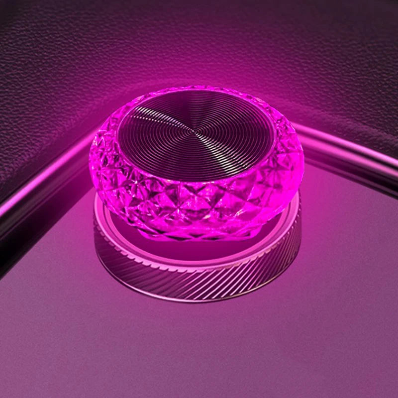 Portable Car USB Ambient Light Mini LED Decorative Atmosphere Lamps For Auto Interior Environment Light Computer Light Plug…