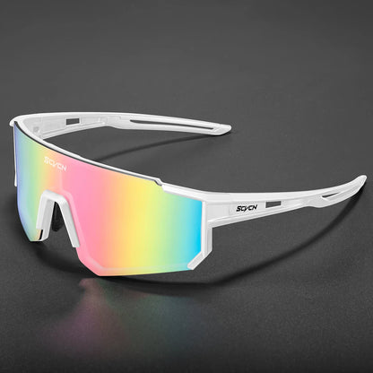 SCVCN New Outdoor Cycling Sunglasses Men Women MTB Driving Bike Glasses Sports Climbing Protective Glasses Bicycle UV400 Gog…