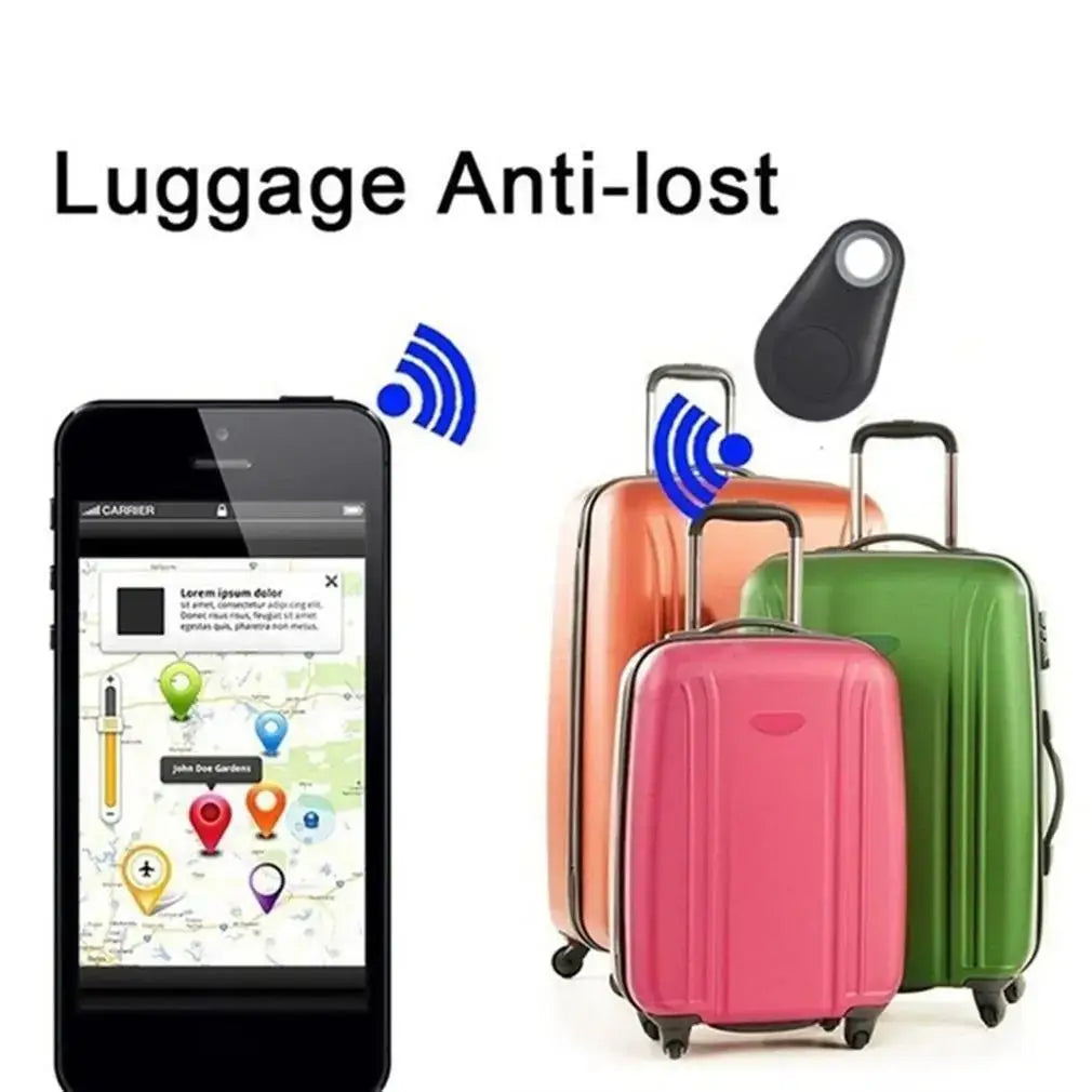 1-5pcs Wireless Mini GPS Tracker Anti-lost Alarm Key Child Bag Wallet Finder Bluetooth APP Locator Smart Tag For Ios And And…
